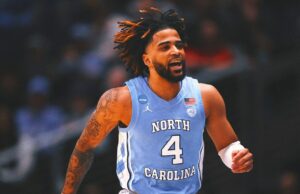 RJ Davis Perfect en Six 3s cuando Carolina del Norte rutas el estado de San Diego 95-68 en los primeros cuatro