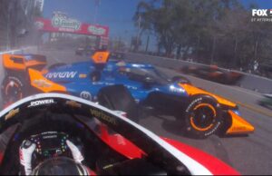 Nolan Siegal, Will Power y Louis Foster se estrellaron en la vuelta 1 en San Petersburgo | IndyCar on Fox