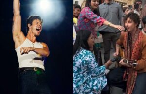¡Mirar! Shawn Mendes realiza Senorita en las calles de Mumbai