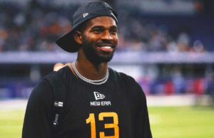 Deion Sanders quiere que los gigantes redactaran Shedeur: “Esperemos que sea Nueva York”