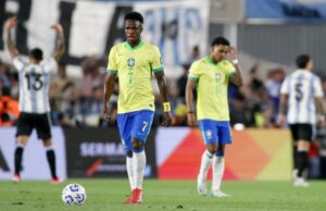 Brasil sufre una derrota 'vergonzosa' ante el gran rival Argentina en el clasificatorio de la Copa Mundial unilateral
