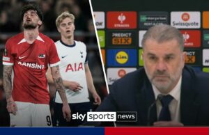 Postecoglou: los Spurs no tenían una mentalidad correcta para jugar AZ