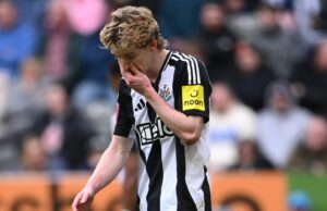 Anthony Gordon: El extremo de Newcastle para la final de la Copa Miss Carabao después del club decide no apelar la tarjeta roja contra Brighton | Noticias de fútbol