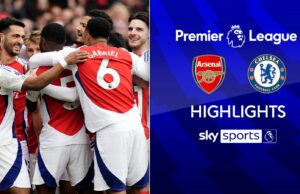 El delantero improvisado Merino gana el Arsenal London Derby Win