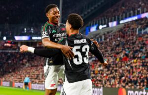 Arsenal Win 7-1 en PSV: Ethan Nwaneri brilla y los goles del trofeo de la Liga de Campeones del centro del centro del campo esperan nuevamente | Noticias de fútbol