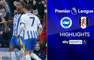 Pedro lo deja muy tarde para ganarse la victoria de Brighton sobre Fulham