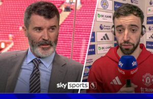 ¡Sé que estás hablando de Roy Keane! | Fernandes responde a las críticas