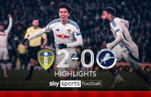 ¡De vuelta en la cima! Leeds 2-0 Millwall