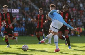 Bournemouth 1 – 2 Man City
