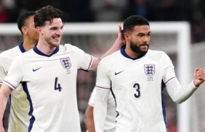 Inglaterra 3 – 0 Letonia
