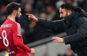 El jefe de Man Utd, Ruben Amorim, dice que Bruno Fernandes 'no siempre confía' en sus compañeros de equipo debido al deseo de ganar | Noticias de fútbol