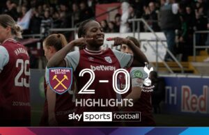 West Ham gana el éxito de London Derby sobre Spurs