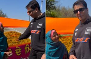 Sonu Sood hace un atractivo sincero para la mujer anciana que vende fruta por las carreteras