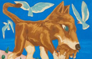 Las pinturas gestuales de David Surman cuestionan cómo entendemos la emoción animal – Colosal