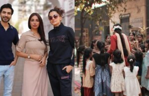 Taapsee Pannu envuelve el disparo de Gandhari: “Un agotamiento como nunca antes”