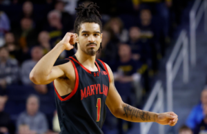 Maryland parpadea tentador del potencial de marzo, grieta la puerta abierta para Michigan State con victoria sobre Michigan