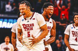 Texas Tech Rallies de 16 hasta vencer a Arkansas en el primer juego de OT en March Madness