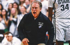 MSU gana la cuarta victoria consecutiva sobre el equipo de AP Top-25 venciendo a Wisconsin 71-62