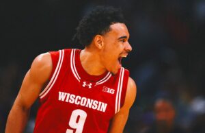 La ráfaga de 3 puntos de John Tonje se eleva No. 18 Wisconsin más allá de UCLA en Big Ten Tourney