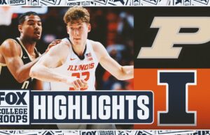 No. 18 Purdue Boilermakers vs. Illinois Fighting Illini Highlights | Hoops de Fox College
