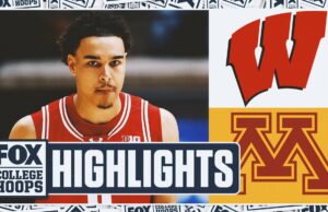 Minnesota Golden Gophers vs. No. 12 Wisconsin Badgers Highlights | Hoops de Fox College
