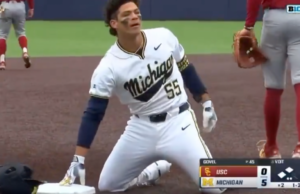 El jugador de béisbol de Michigan se disculpa después de la celebración inspirada en la cocaína después de Triple