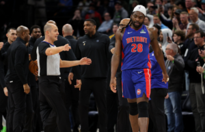 Reloj: Timberwolves-Pistons Fight se derrama en stands como múltiples jugadores, los entrenadores ganan eyecciones