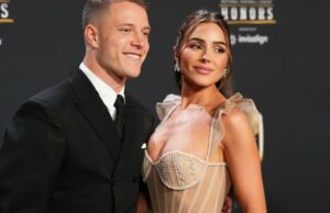 Olivia Culpo y Christian McCaffrey tienen un bebé en camino
