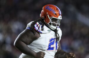 Desmond Watson de 464 libras podría ser la selección de draft más grande en la historia de la NFL