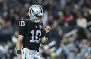 Los Raiders no presentarán a Desmond Ridder como un agente libre restringido