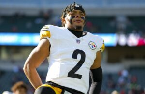 Informe: Justin Fields es más probable que sean titulares de los Steelers en 2025 que Russell Wilson
