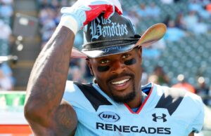 Los combustibles de TD Run de 77 yardas de Kalen Ballage son los renegados sobre Brahmas