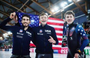 EE. UU. Toma Team Pursuit Gold, Jordan Stolz Silver, Cooper McLeod Bronze en Speed Skating Worlds