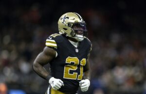 Saints Lanzamiento RB Jamaal Williams