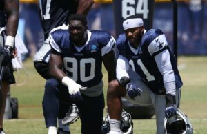 Ex compañeros de equipo Micah Parsons, DeMarcus Lawrence tienen una carne fresca