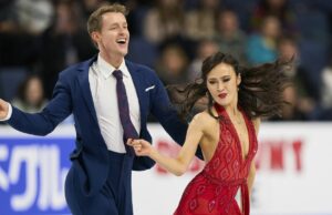 Madison Chock, Evan Bates toman el liderazgo de danza de hielo en BAD para campeonatos mundiales de tres turbas