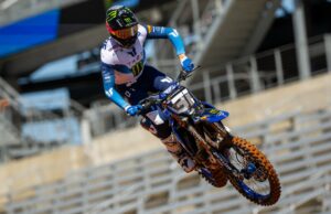Max Anstie rompe la calificación de la pierna Birmingham