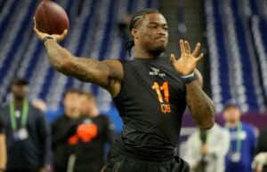 Las manos de Jalen Milroe crecieron más de 1/2 pulgada desde el Senior Bowl