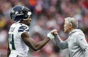 Informe: Los Raiders contactaron a Seahawks sobre el comercio de DK Metcalf
