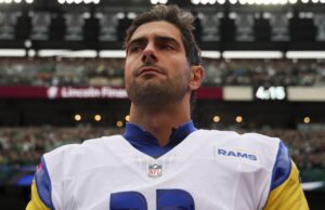 Sean McVay: “Nos encantaría traer de vuelta” Jimmy Garoppolo