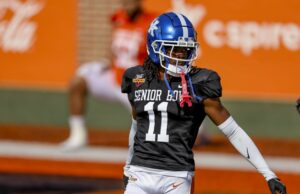 Kentucky CB Maxwell Hairston corre 4.28, más rápido 40 en el 2025 Combine