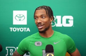 Tez Johnson se encuentra en 4.51 tiempo de combinación en los 40, decidiendo no correr en Pro Day