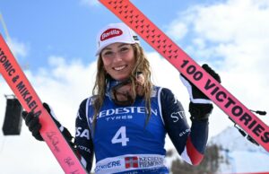 Mikaela Shiffrin reflexiona sobre la victoria número 100 de la Copa Mundial en una entrevista en profundidad