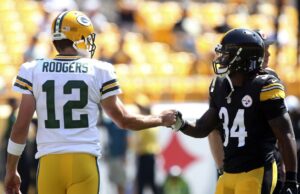 Aaron Rodgers pasó seis horas en las instalaciones de Steelers el viernes
