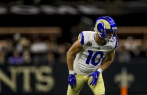 Informe: Saints haciendo un impulso para Cooper Kupp