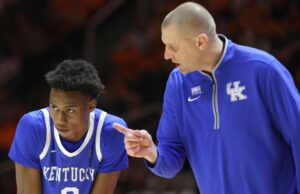 La estrella de Kentucky, Jaxson Robinson, se perderá el resto de la temporada para los gatos monteses de mano cortos con lesiones en la muñeca
