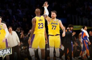 Los Lakers de Los Ángeles luchan por la victoria de tiempo extra sobre los Knicks de Nueva York, ¿pueden mantener este impulso? | Hablar