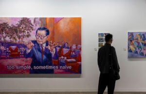 El pintor de Hong Kong se inspira en la historia reciente de la ciudad en obras en Art Basel