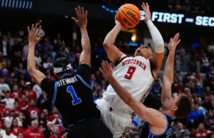 2025 March Madness Scores, ganadores y perdedores: Tahaad Pettiford de Auburn, BYU retiene Wisconsin