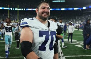 Zack Martin se retira: Great de los Cowboys se burla de Jerry Jones por casi redactar a Johnny Manziel sobre él